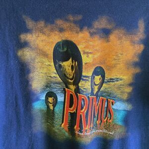 RARE Original Vintage Primus Tales From the Punchbowl Tour T Shirt Tour Merch L